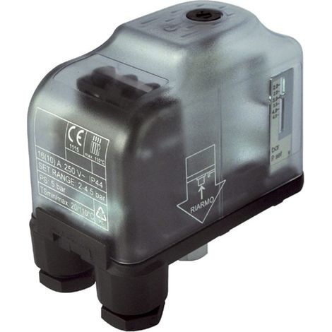 Pressostato a riarmo manuale ø 1/4" - 2 ÷ 4,5 bar per impianti di riscaldamento 00000R02501