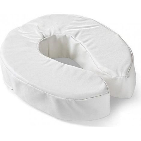 Sundo PLN008, Asiento Inodoro Suave 5cm con Diseño Ergonómico y Fácil Limpieza para Baño, Blanco (1/5)