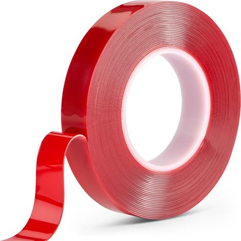 Ruban mousse acrylique double face RS PRO VST 4100C, Transparent, 12mm x 10m x 1mm ( Prix pour 1 )