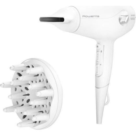 Secador de cabelo + Massajador facial Rowenta CV6602ES 2400W Branco (1/3)