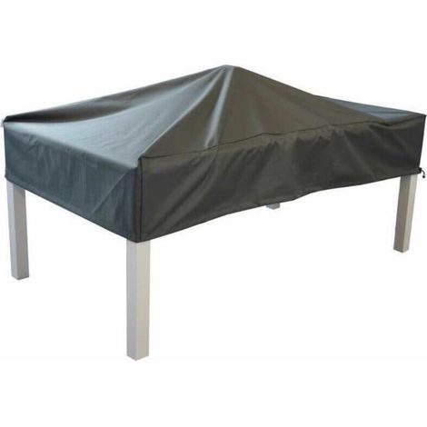 Housse de protection pour table - 220 x 100 x 30 cm - Grise