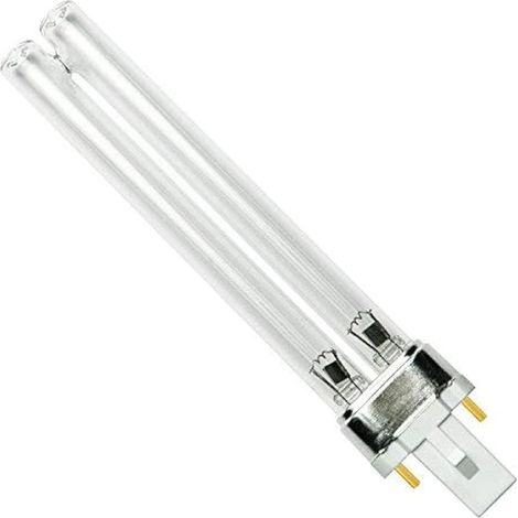 2 Ampoule UVC, Culot G23, 11W, Tube Quartz, Pour Filtre Étang