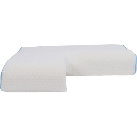 Coussin de couple en mousse à mémoire de forme respirante, anti-pression pour la main, oreiller en éponge (côté droit) (1/5)