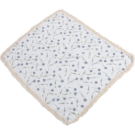 Babydecke mit niedlichem Kreppdruck, weich, leicht und atmungsaktiv, aus Baumwolle, ideal für Kinderzimmer und Kinderwagen, Löwenzahn (1/5)