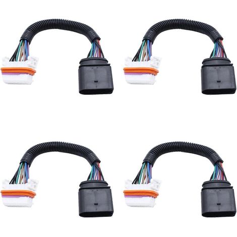 Faisceau de câblage pour phares avant (4 piezas) con conector xénon para Porsche Cayenne 2003-2006 (réf. 955-631-239-11). (1/5)