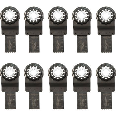 Makita 10 lames de scie plongeante TMA058 20 x 30 mm (10 x B-64923) Starlock OIS / Plus / Max (1/5)