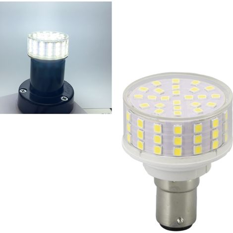 Ampoule LED B15 10W 1000LM sans scintillement, à économie d'énergie, pour lampe de bureau, 85-265V, lumière blanche (1/5)