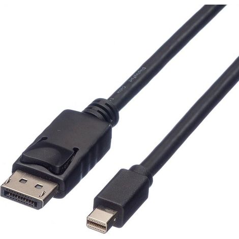 Cable Roline DisplayPort Mini DisplayPort de 1,5 m, negro, 11.04.5638