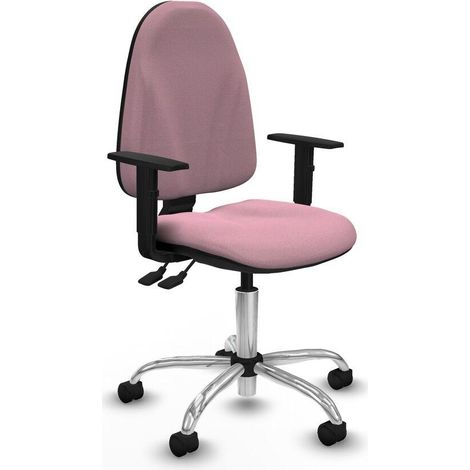 Piqueras y Crespo Algarra Chaise Bureau Rose Ergonomique