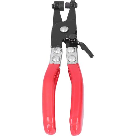 Pince à collier de serrage en acier inoxydable, outil de retrait avec poignée en caoutchouc, universelle pour la réparation automobile (1/5)