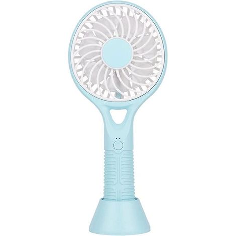 Ventilateur USB portable pour l'extérieur (bleu), convient à une utilisation intérieure et extérieure. (1/5)