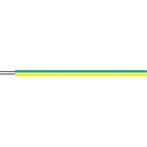 Fil aluminium rigide FR-N07V-AR 16 mm² Vert/Jaune (VAR16VJ5) (1/2)