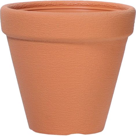 Vaso in resina Terracotta finitura pietra Prosperplast Gea DBC - 45xH39 cm