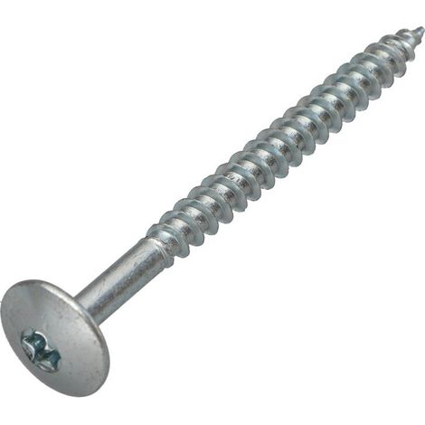 Vis Penture 6X70 Filetage partiel TORX T30 Acier zingué-100 pièces