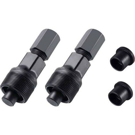 Lot de 2 Outils de Démontage de Manivelle Vélo Compact et Facile à Utiliser - Extracteur de Pédalier pour Cyclistes (1/4)