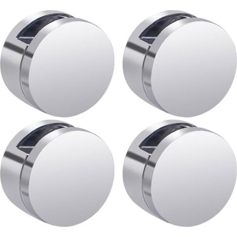 Clip Fixation En Verre Robuste Accessoire Pour Les Amateurs Rénovation Domiciliaire Les Designers Professionnels Paquet 4