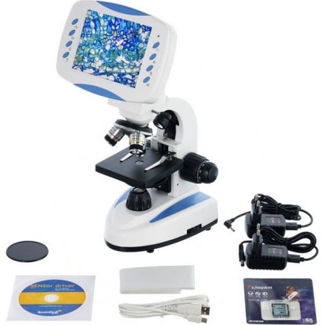 Microscopio digitale Levenhuk D80L LCD (1/5)