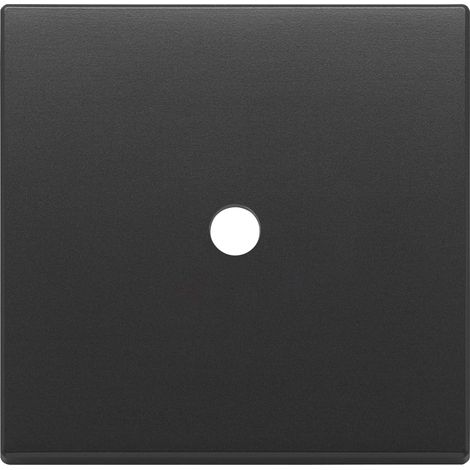 VIMAR - 22682.RN.1.03 2Mx1 Rundplatte, Anthrazitgrau