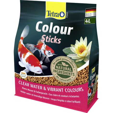 Tetra Teichfutter Pond Colour Sticks 4 l Teichfutter (1/3)