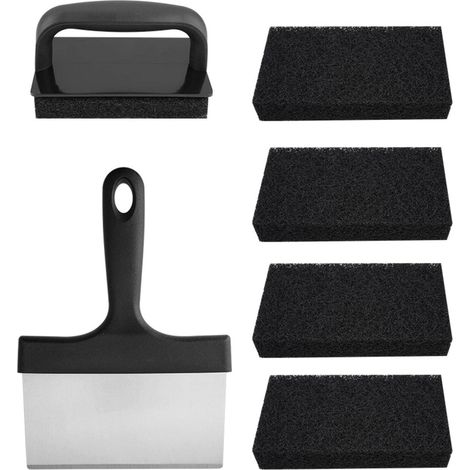 Brosse de nettoyage pour grille de barbecue en acier inoxydable-AquaForge (1/4)