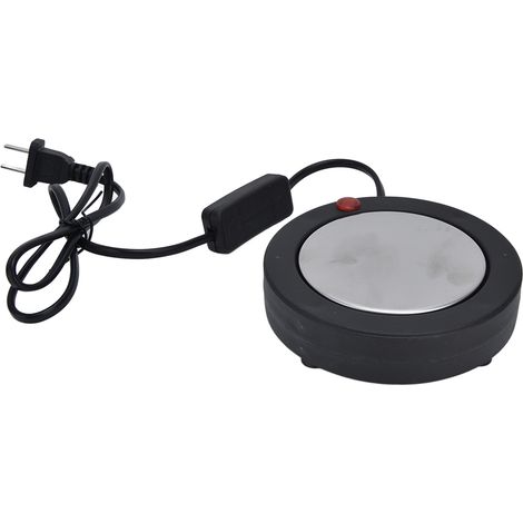Mini-réchaud électrique 220 W avec thermostat intelligent et chauffe-tasses pour thé, café, lait et autres boissons (prise CN 220 V). (1/5)