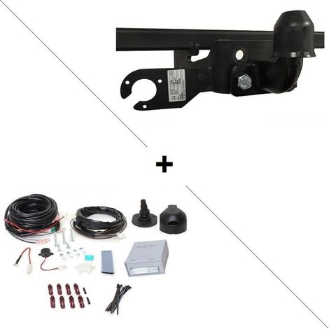 Attelage Mercedes Sprinter EMPT 37/43 ss mchpd (04/06-05/18) Standard + faisceau universel 7 broches + boitier électronique (1/2)