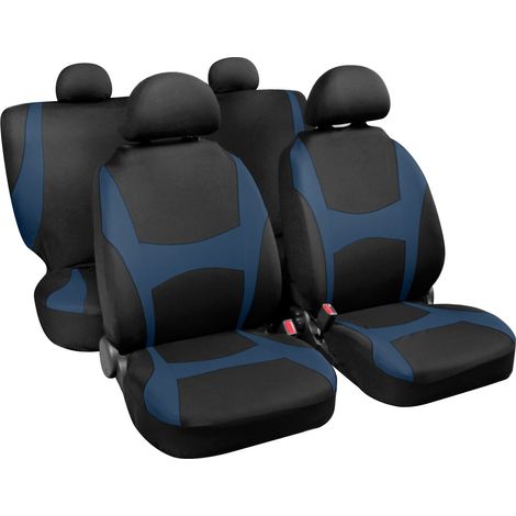 Capri, set fodere coordinate - Nero/Blu (1/2)