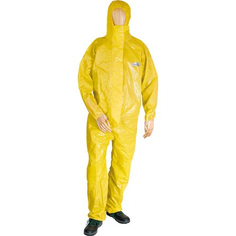 Combinaison de protection chimique retardatrice de flamme, type 3/4/5/6