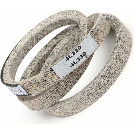Courroie tondeuse Tiger Belts 4L330 kevlar trapézoïdale  12,7 x 838 mm (1/5)