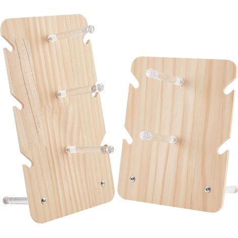 Présentoirs à lunettes de soleil, présentoirs en bois à 3 ou 2 niveaux (1/5)