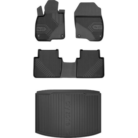 SET 77 Gummi-Fußmatten und Matte Honda CR-V 5 2016-2023 d (1/5)