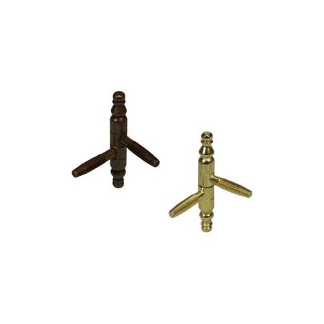 CERNIERE ANUBA BAROCCO IN ACCIAIO- - ø mm.11 mod.131 (E.00131.11.03) ott.verniciato - 10 pezzi AGB