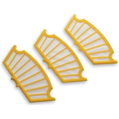 BUNTHAUS Lntyq Set de 3x filtres d'aspirateur compatible avec iRobot Roomba 560, 562, 563, 564, 565, 570, 580, 581, 585, 590 - Filtre principal (1/4)