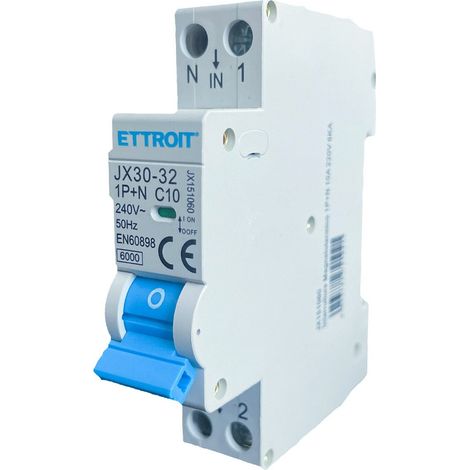 INTERRUPTOR DIFERENCIAL MAGNETOTÉRMICO COMPACTO ESTRECHO 1P+N I.Corriente nominal (1/3)