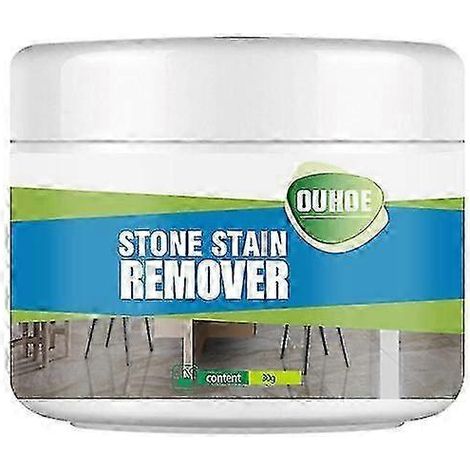 Détachant pour pierre, granit, quartz, marbre, carrelage, taches tenaces, poudre nettoyante en profondeur, décontamination puissante, nettoyant pour pierre de granit (1/4)