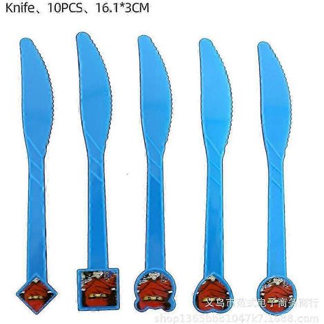 Assiettes en carton Ninjago, gobelets en carton, essuie-tout, boîtes de Rice Krispies, nappe de fond, nappe de fond avec fanions, anniversaire Ninjago (1/5)