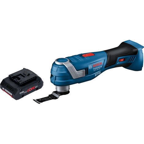 Bosch GOP 18V-34 Professional Cutter multifonction sans fil 18 V Starlock Plus + 1x batterie ProCORE 4,0 Ah - sans chargeur