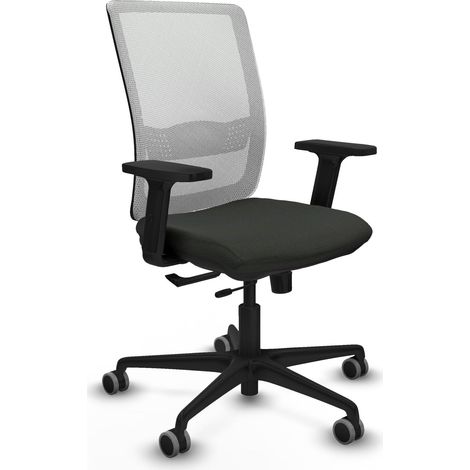 Piqueras y Crespo Haches Silla de oficina negra confortable (1/3)