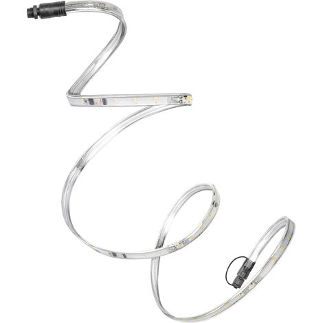 OSRAM Outdoor Flex Bande LED 15M IP65, blanc froid, extensible jusqu'à 50 m, incl. avec enrouleur, accessoires de montage, câble de connexion (1/4)