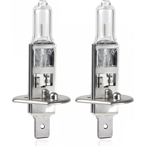 Ampoules halogènes H1 12V 55W LumiTec argent +100% DUO amio-01401 (1/4)