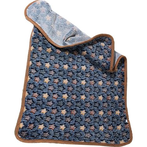 Couverture chaude pour animaux de compagnie automne hiver petite étoile imprimé moelleux résistant au froid chien chat pour chiots chiens chats bleu violacé M: 60x40cm / 23.6x15.7in.. (1/5)