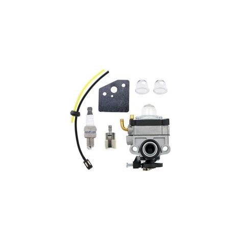 Kits de carburador, filtros de combustible y kits de mangueras para BHX2500, BHX2500V, EBH252U, EBH253U y ER2650LX, que incluyen bujías, líneas de aceite, bolas de arranque y más.