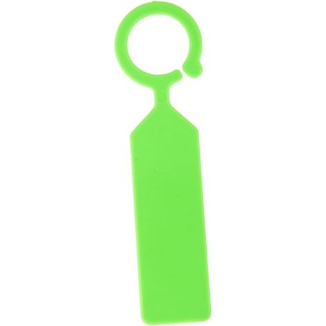 Étiquettes Suspendues Pour Plantes De Jardinage 11 x 2,4 Cm 100 Pièces Vertes Pour Serrage Et Pépinière, Résistantes Aux Intempéries, Compatibles Arbres Jusqu'à 2 Cm De Diamètre (1/3)