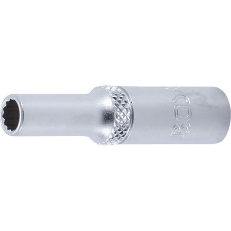 BGS Steckschlüssel-Einsatz Zwölfkant tief Antrieb Innenvierkant 6,3 mm (1/4") SW 5,5 mm - 10705