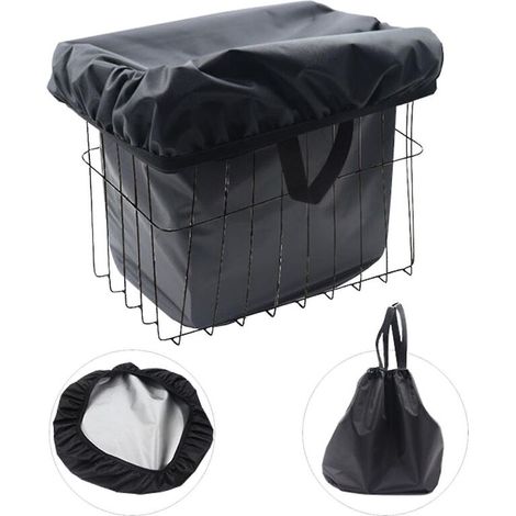Housse imperméable pour panier de vélo, protection toutes saisons - dwdz- (1/5)
