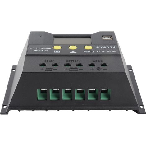 80A DC 12/24V PWM Solar-Laderegler Batterieladegerät Regler 720/1440W (1/5)