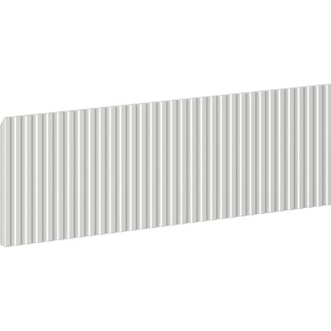 Mexen Rivel façade avant rainurée pour meuble de salle de bain 70 x 20 cm, gris mat - 91A20-0700-235-1-62 (1/2)