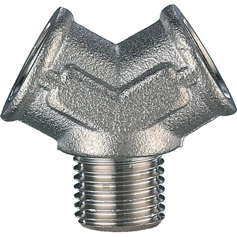 RACCORDO A "Y" F-M-F WALMEC 3/8 - TUBO ARIA COMPRESSA