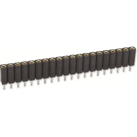 Connecteur femelle ECON CONNECT, 1 x 40 broches, hauteur 7 mm, pas 2,54 mm
