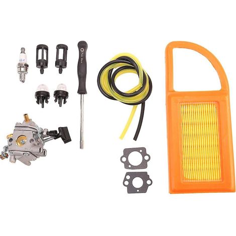 Kit de réparation de carburateur BR 600 (filtre à air, carburant) pour souffleur à dos Stihl BR500, BR550 et BR600. Pièces détachées pour souffleur de feuilles. (1/5)